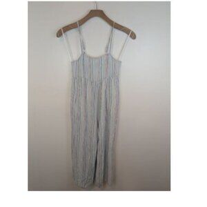 Urban Outfitters Blue Taylor Striped Jumpsuit, Sz XS